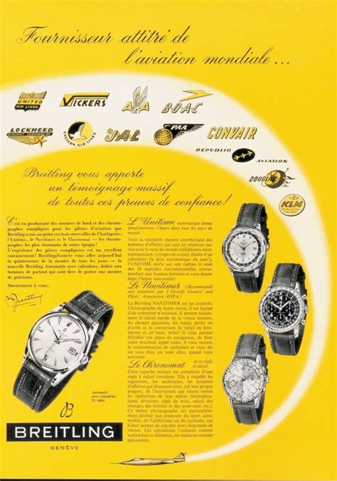 orologi breitling paralleli|Breitling Watch History .